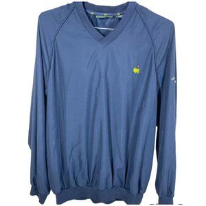 Masters Collection Navy Pullover Windbreaker Med